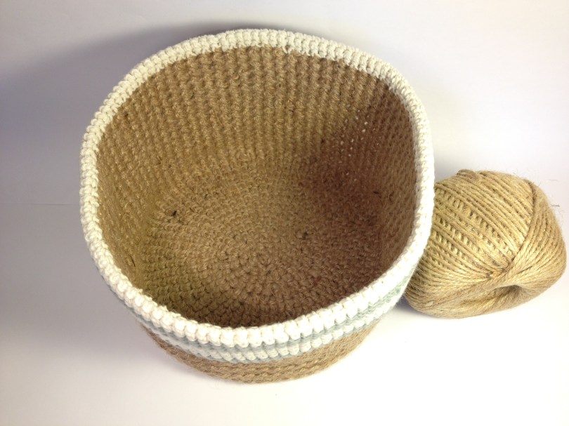 Crochet basket