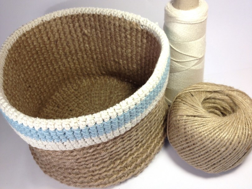 crochet basket