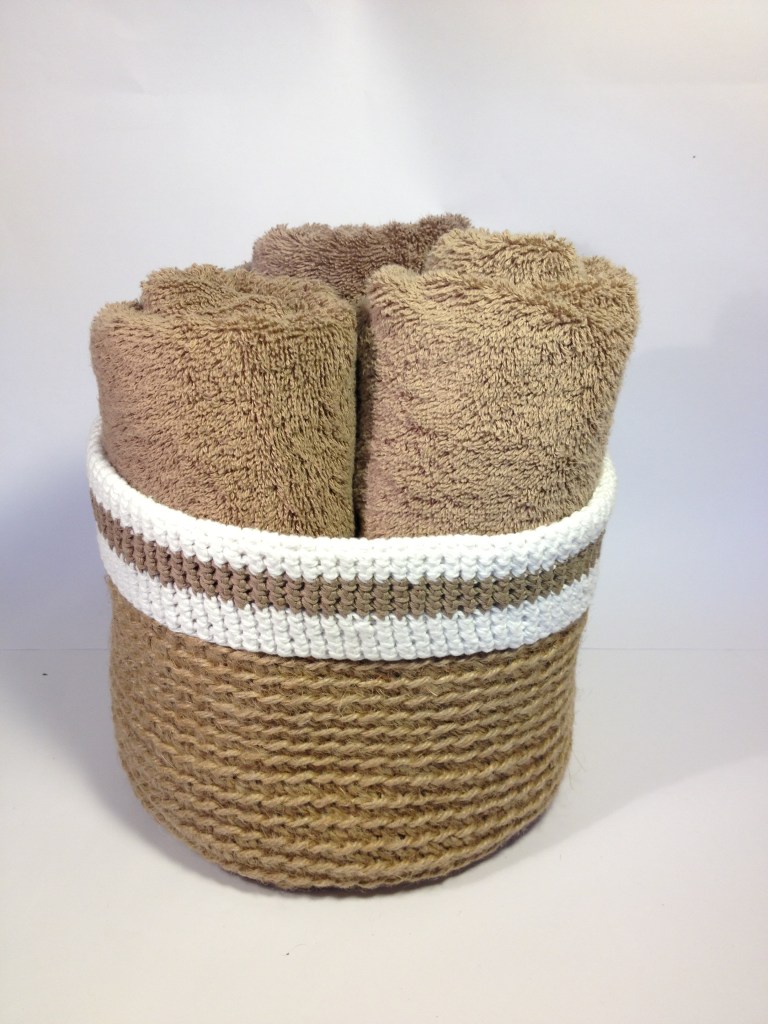 Crochet basket