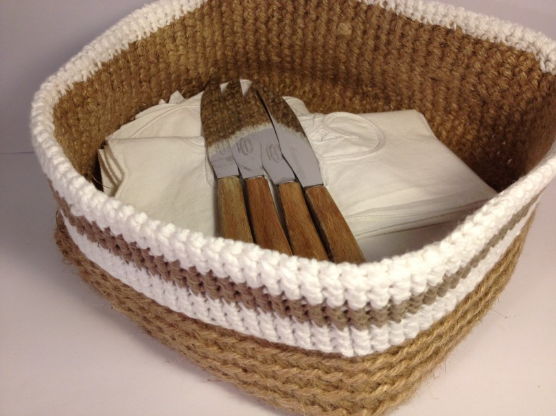 Crochet basket