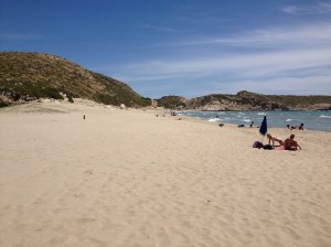 Beach at Patara - completely undeveloped due to the presence of nesting turtles