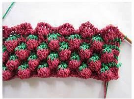 Amazing raspberry stitch