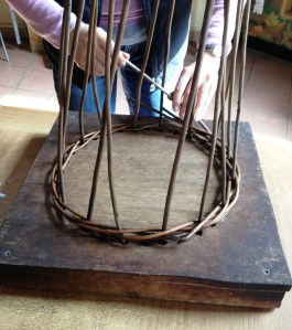 Starting off the weaving