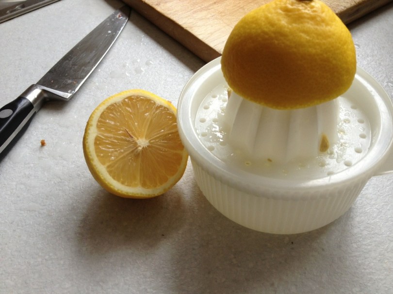 Juice a lemon
