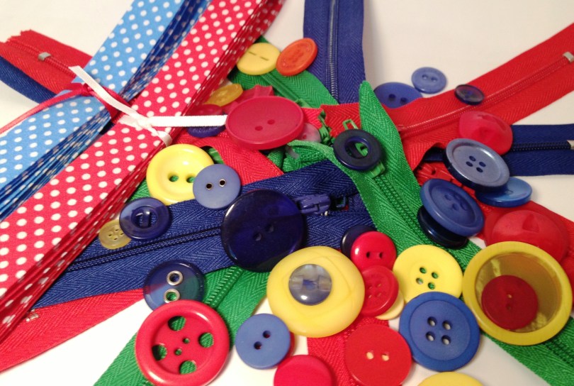 Zips, buttons and rippons