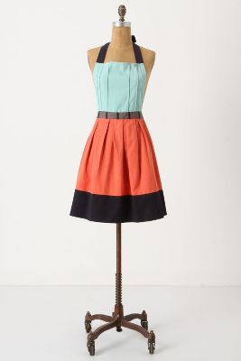 Couture apron from anthropology