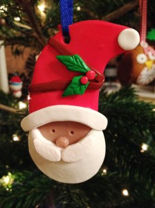 Fimo Father Christmas