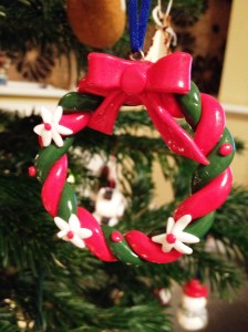 Fimo wreath