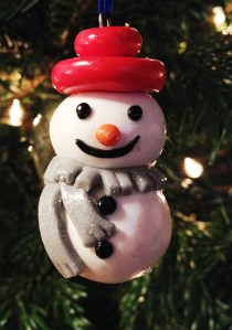 My daughter's fimo snowman