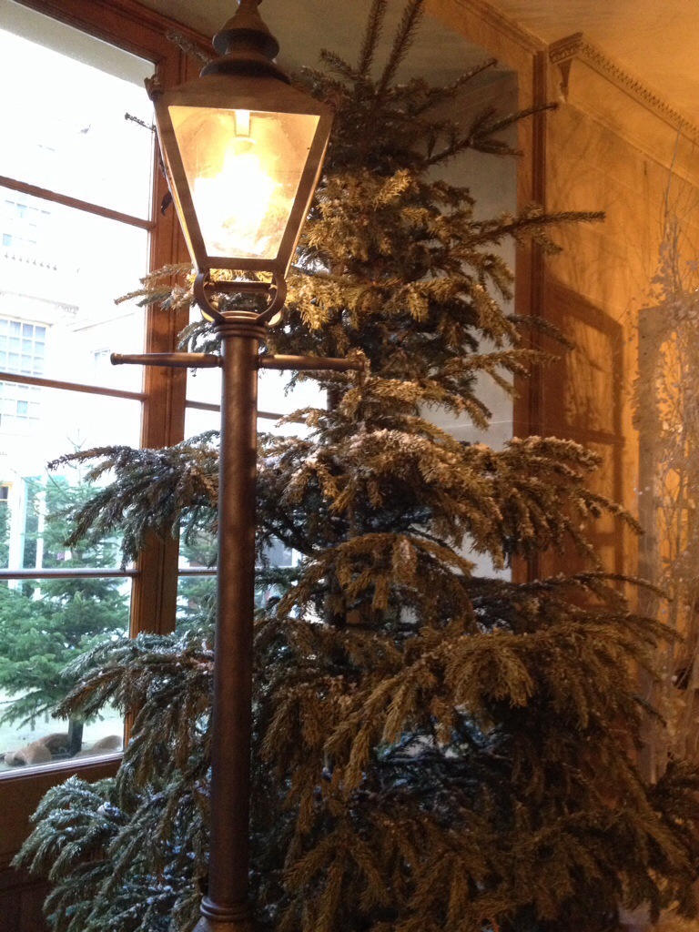 Chatsworth House at Christmas