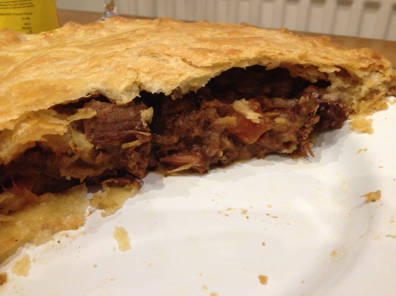 Homemade Beef and Guiness pies