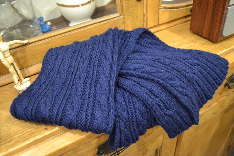 Cable scarf