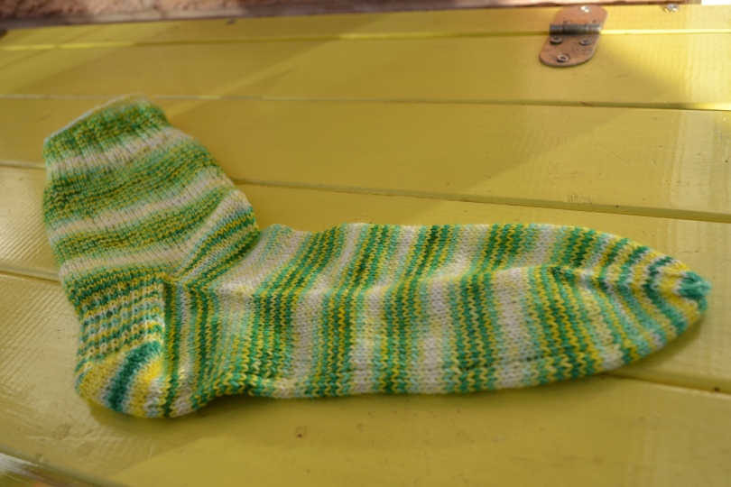 Completed basic sock!