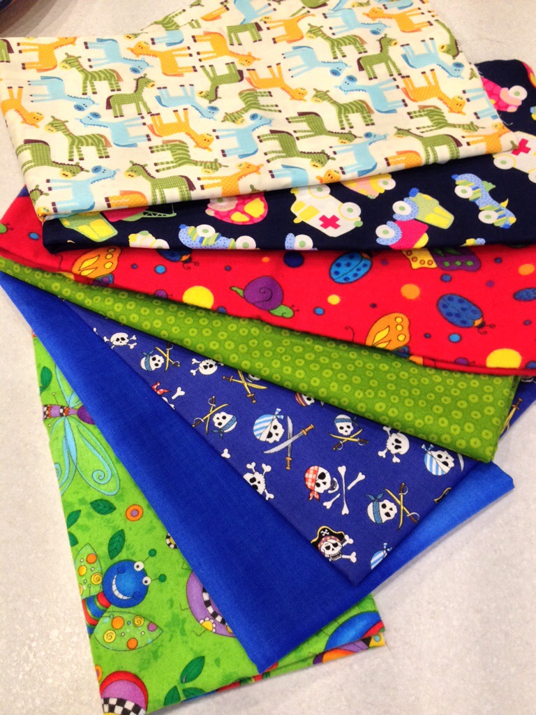 Fabric for baby boys