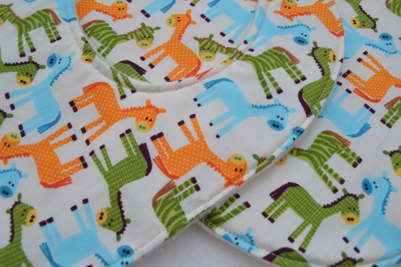 Bibs and burp cloths tutorial