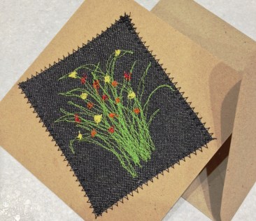 Machine embroidery 