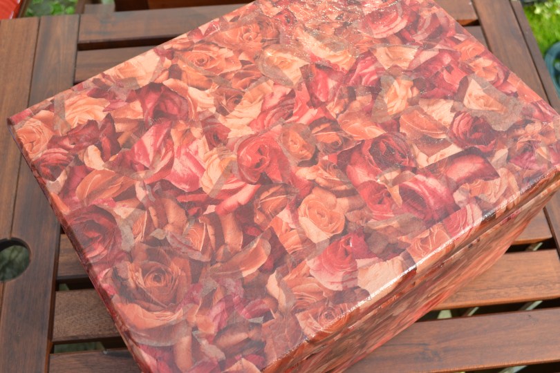 Decopatch wedding keepsake box