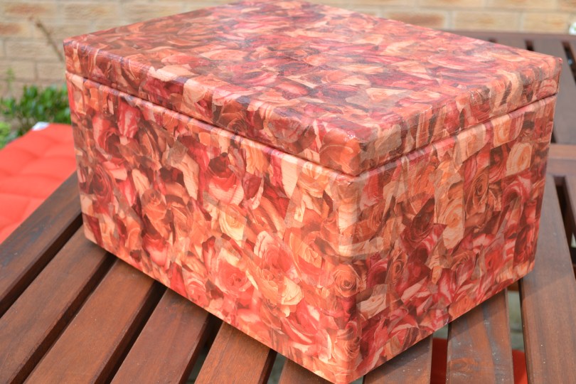 Decopatch wedding keepsake box