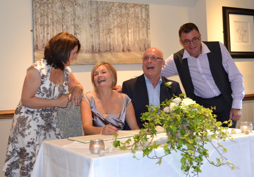 Can't remember what we were laughing at!