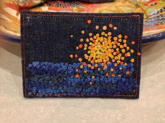 Getting away from it all. Fabric ATC