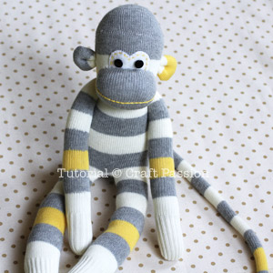 Sock monkey tutorial from Craft Passion