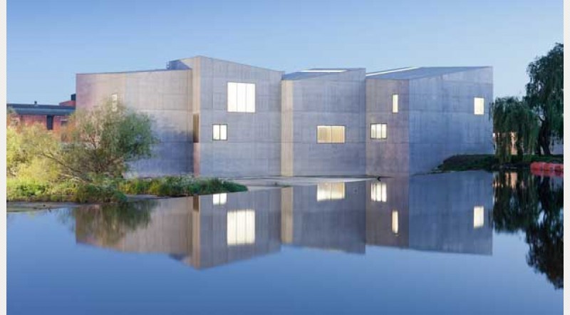 Hepworth Gallery Wakefield. The £35 million gallery was designed by internationally acclaimed David Chipperfield Architects. Photo from Artfund - click for link