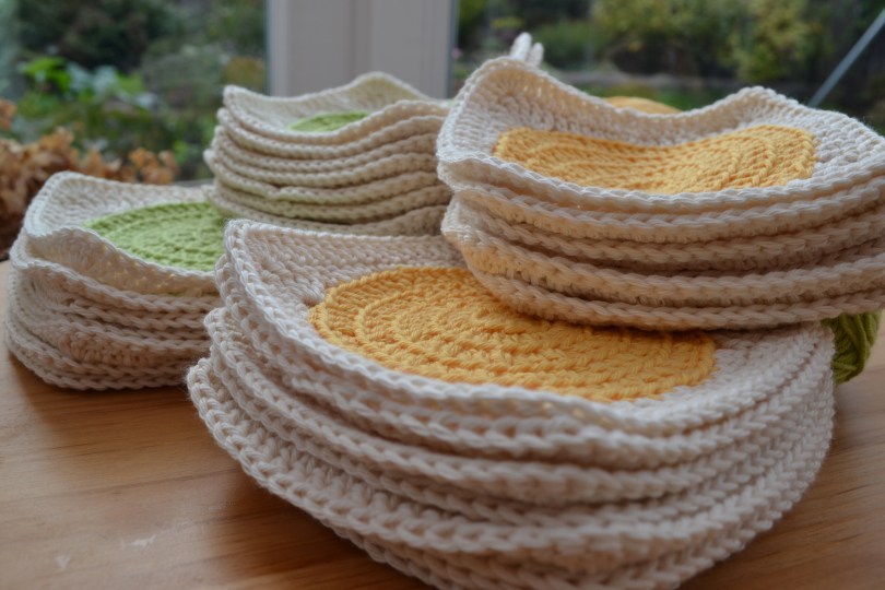 Cotton crochet blanket