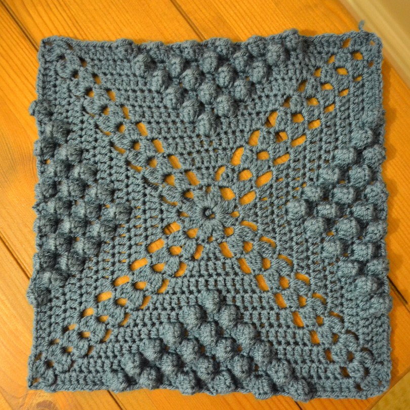 Popcorn blanket square